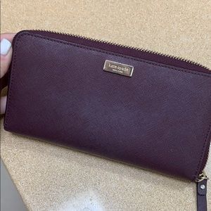 Kate spade purple wallet